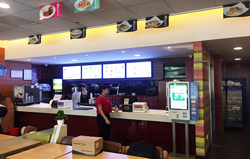 二維碼掃描模塊嵌入自助點餐機，實現(xiàn)自助點餐收費