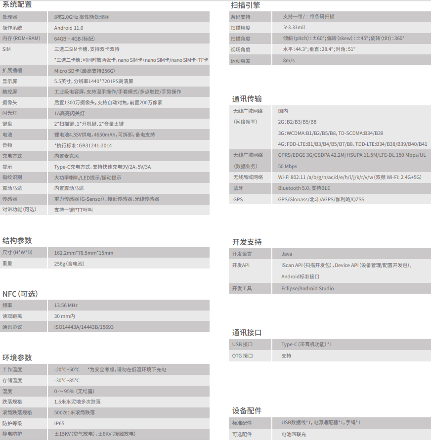iData T3詳細參數(shù)
